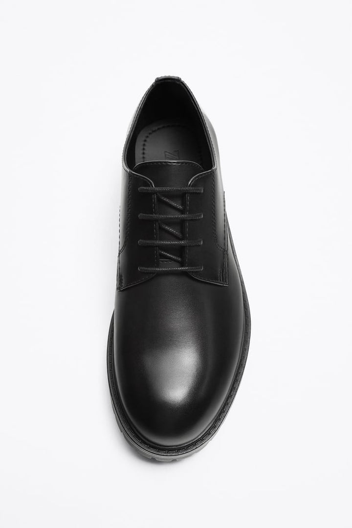 ZARA TRACK SOLE DERBY SHOES