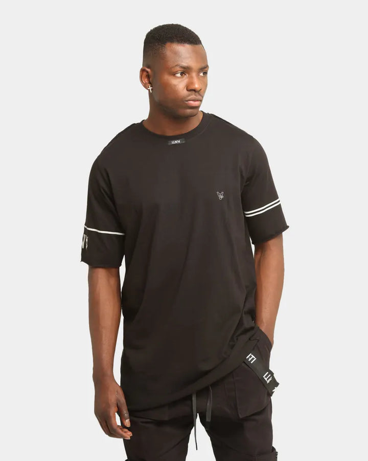 The Anti Order Symmetry T-shirt in black/grey