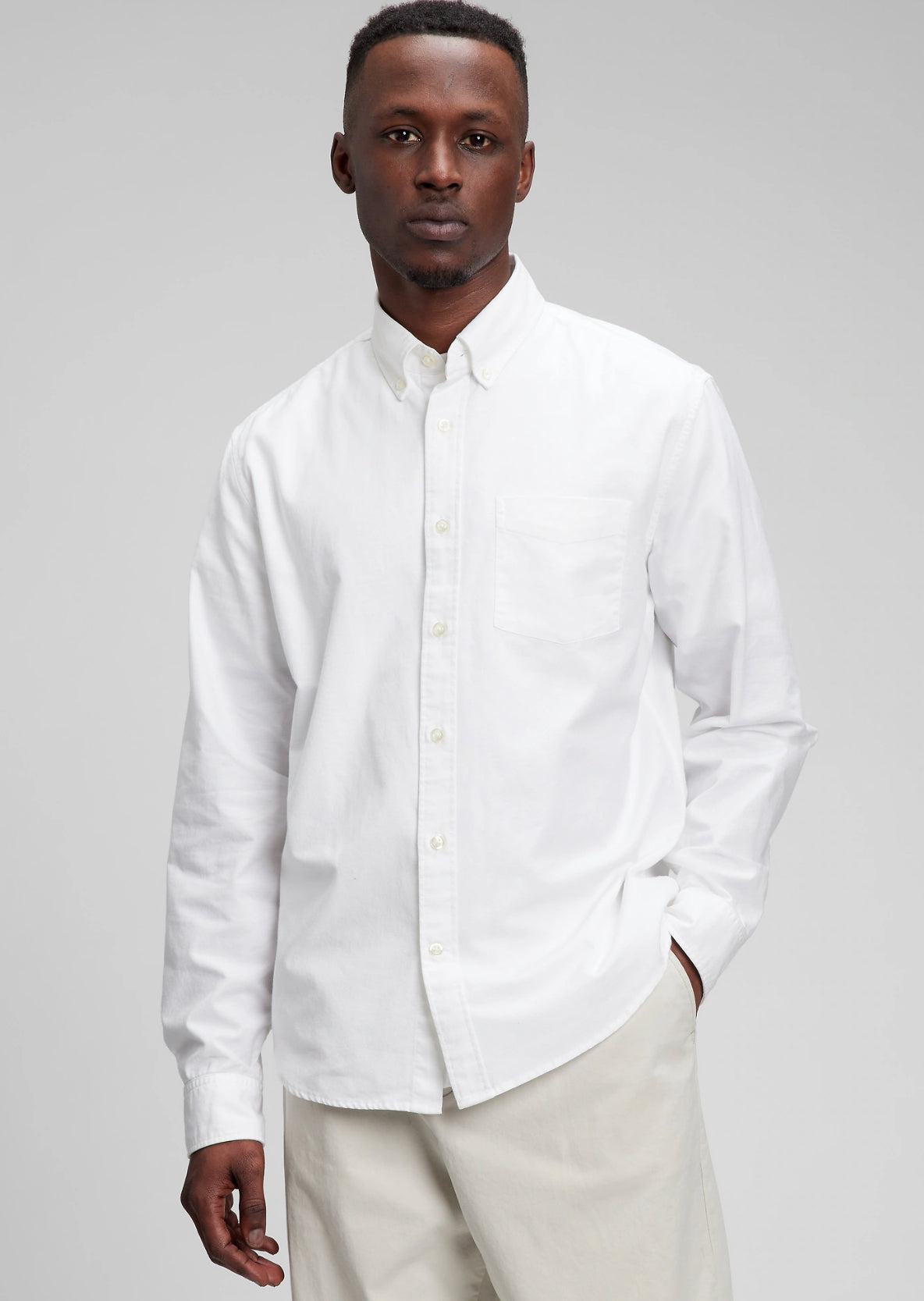 Gap Oxford shirt in white – Garmisland