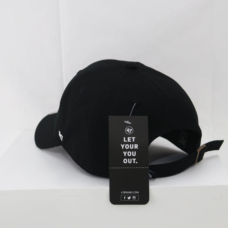 New York adjustable baseball cap in black