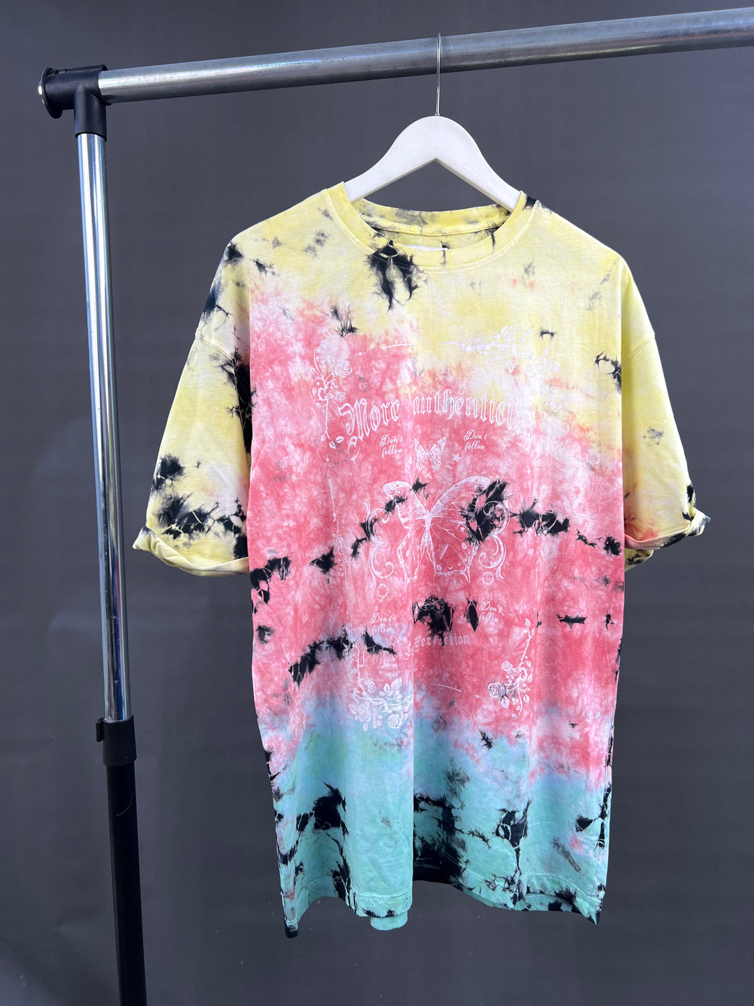 Bershka dye print T-shirt