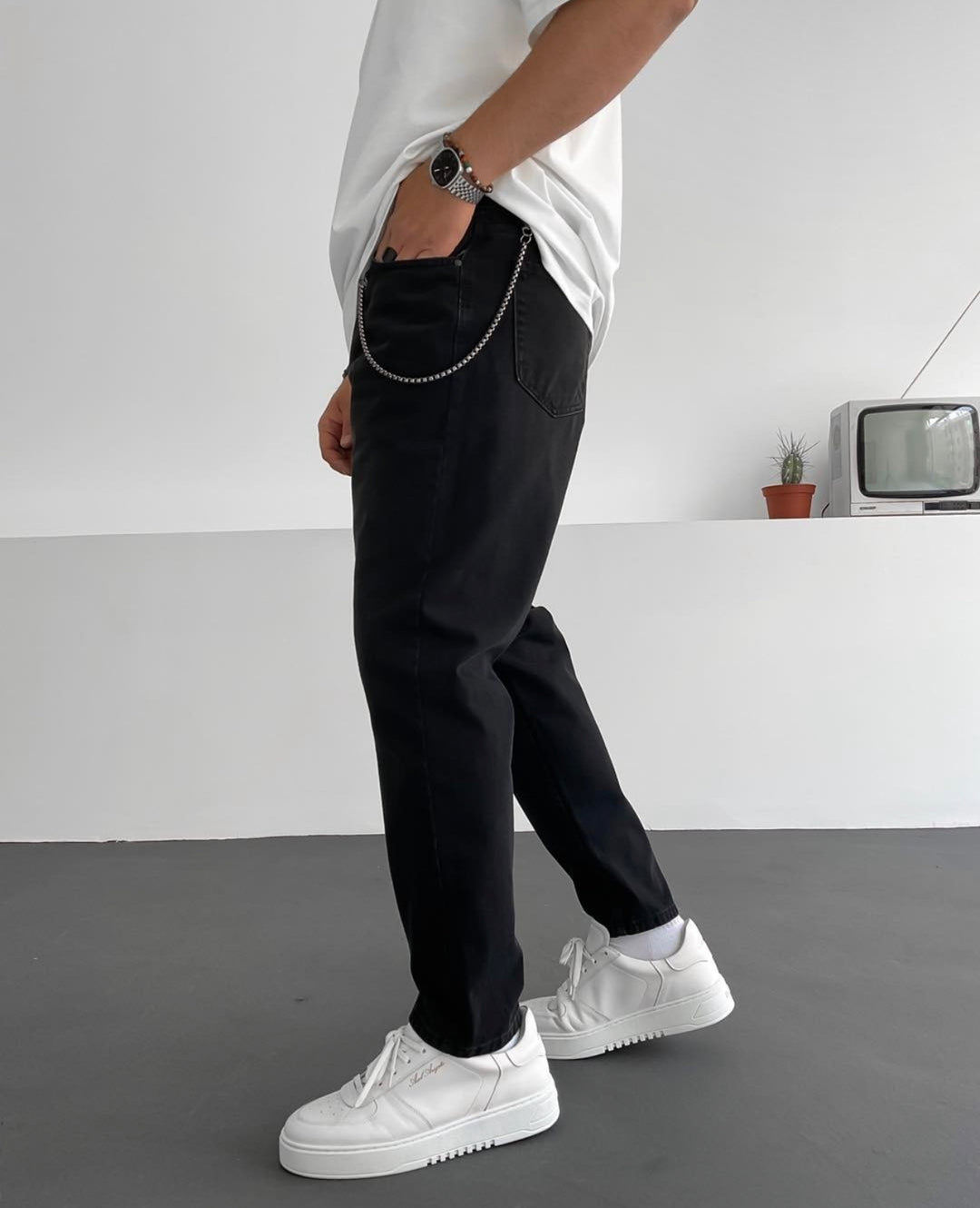 Difransel Bana jeans in black