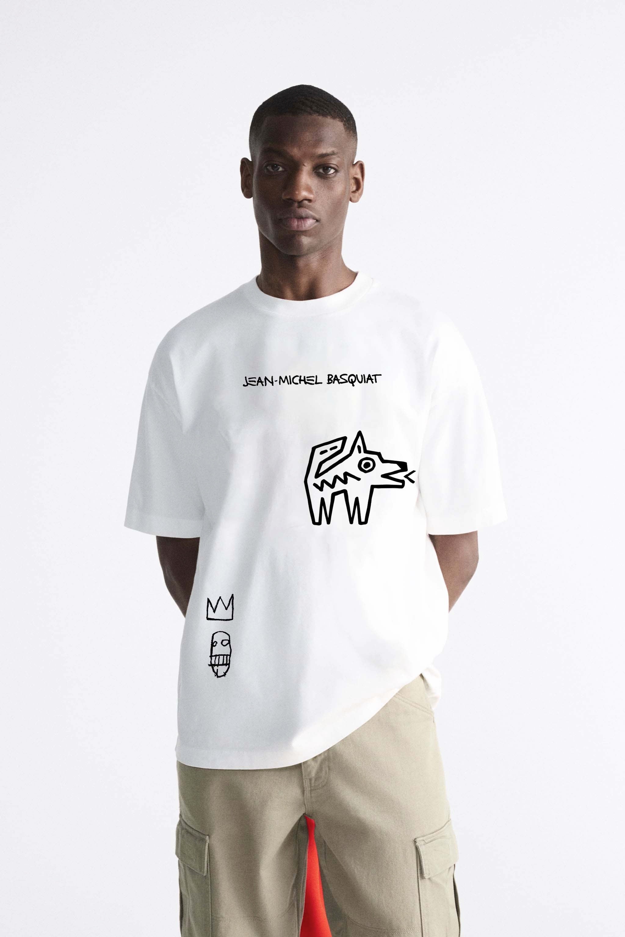 Off white basquiat on sale shirt