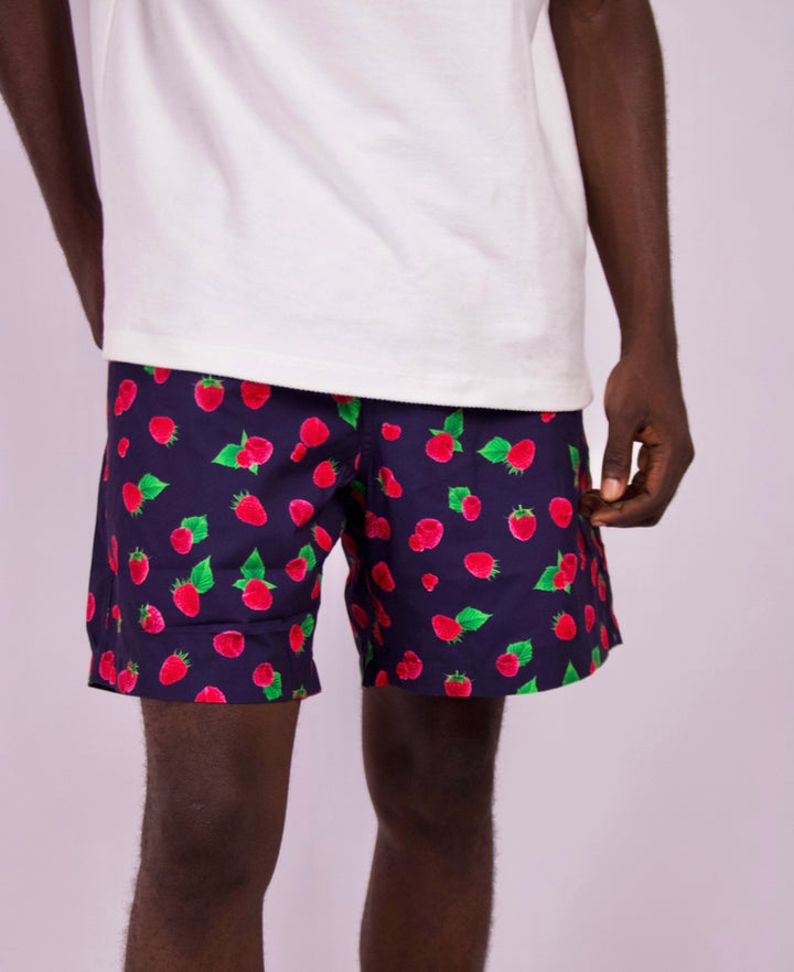 Trunks Surf & Co Jungle Raspberries Marine Swim Shorts