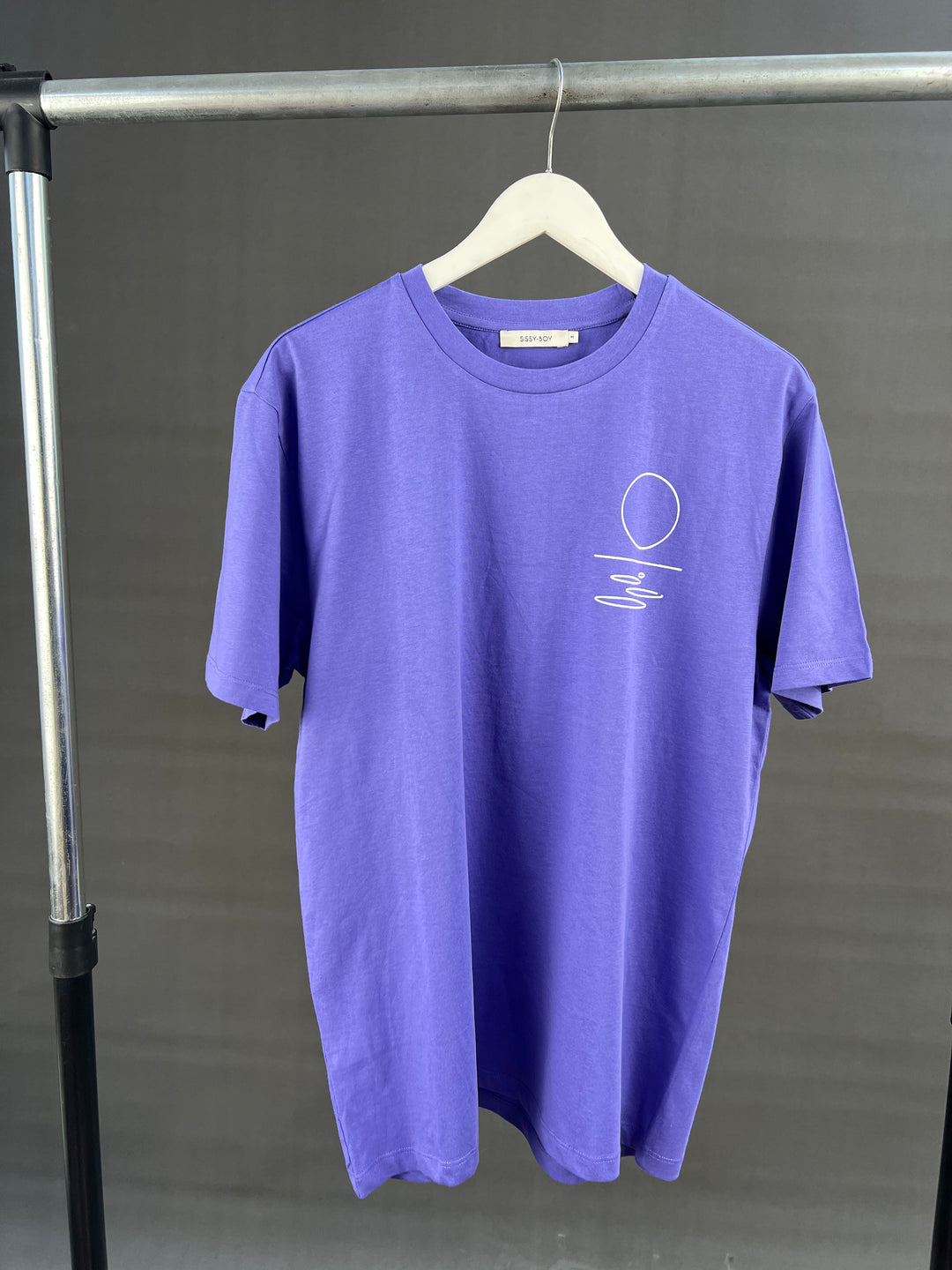 Sissyboy Abstract Horizon T-shirt in purple