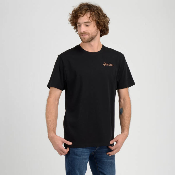 O’Neil coast Backprint T-shirt in black