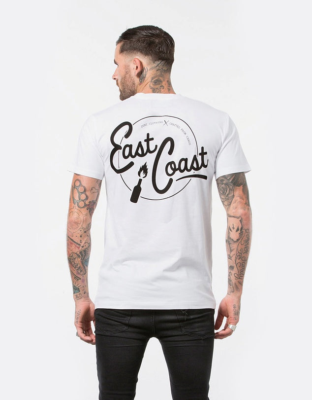 DVNT East Coast T-shirt in white