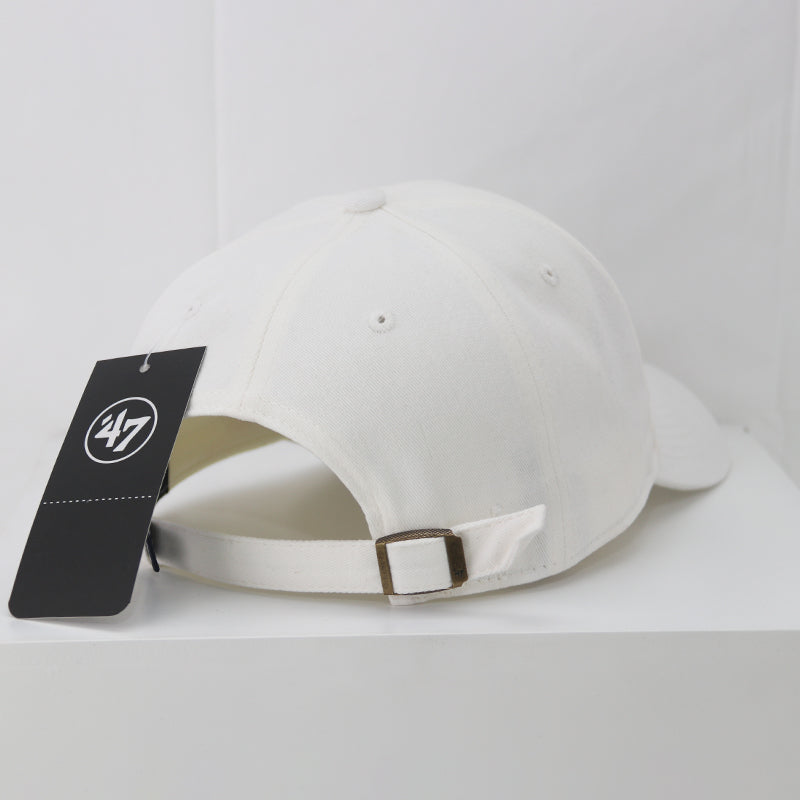 New York adjustable baseball cap in white