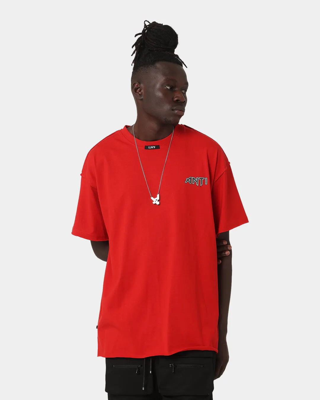 Anti Order Terminus T-shirt in red