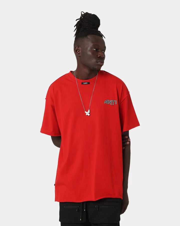 Anti Order Terminus T-shirt in red