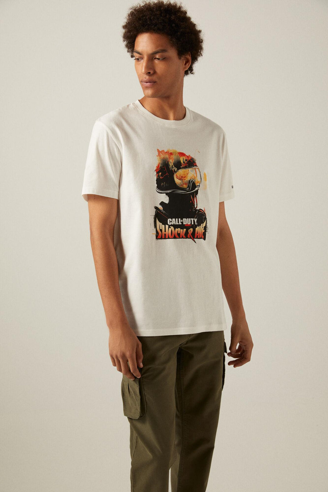 Springfield Call of Duty T-shirt in white