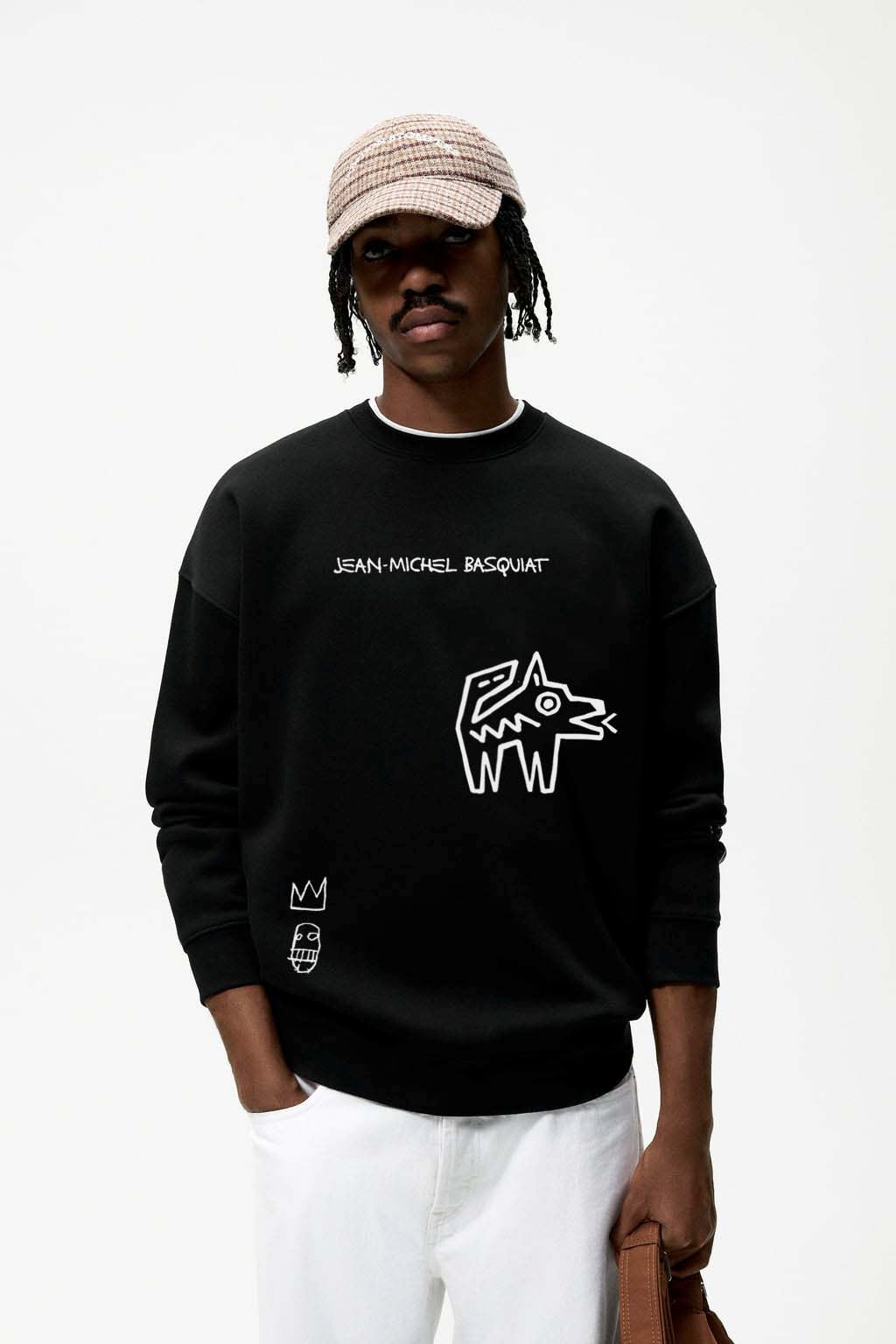 Garm Island Basquiat Sweatshirt in black