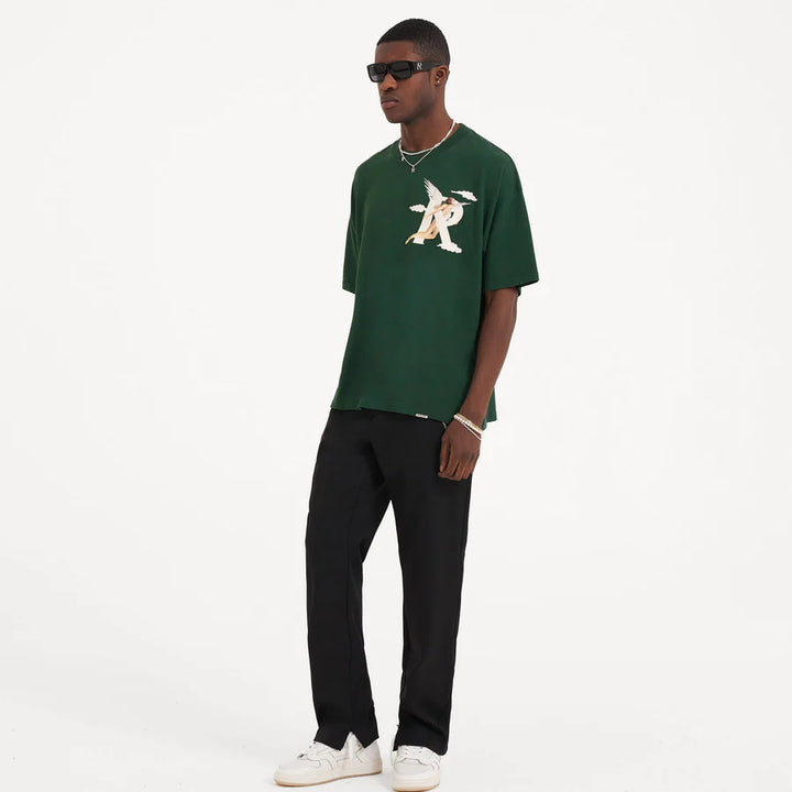 REPRESENT STORMS IN HEAVEN T-SHIRT IN GREEN