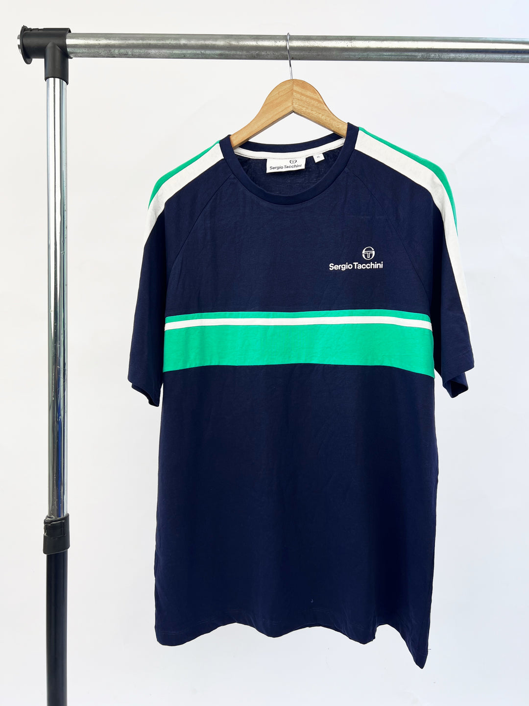 Sergio Tacchini bar stripe t-shirt