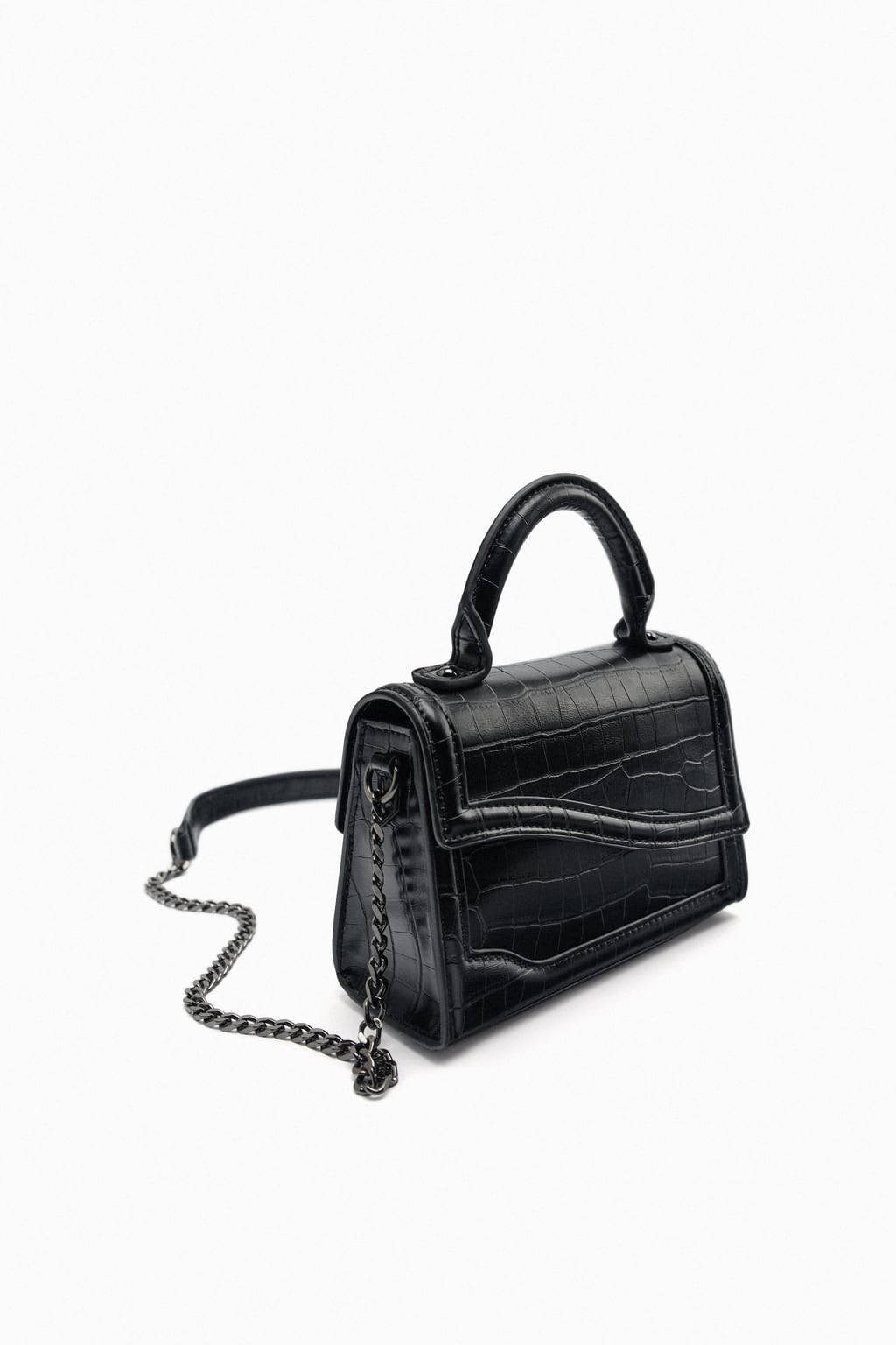 ZARA MINI CITY BAG WITH ASYMMETRIC FLAP