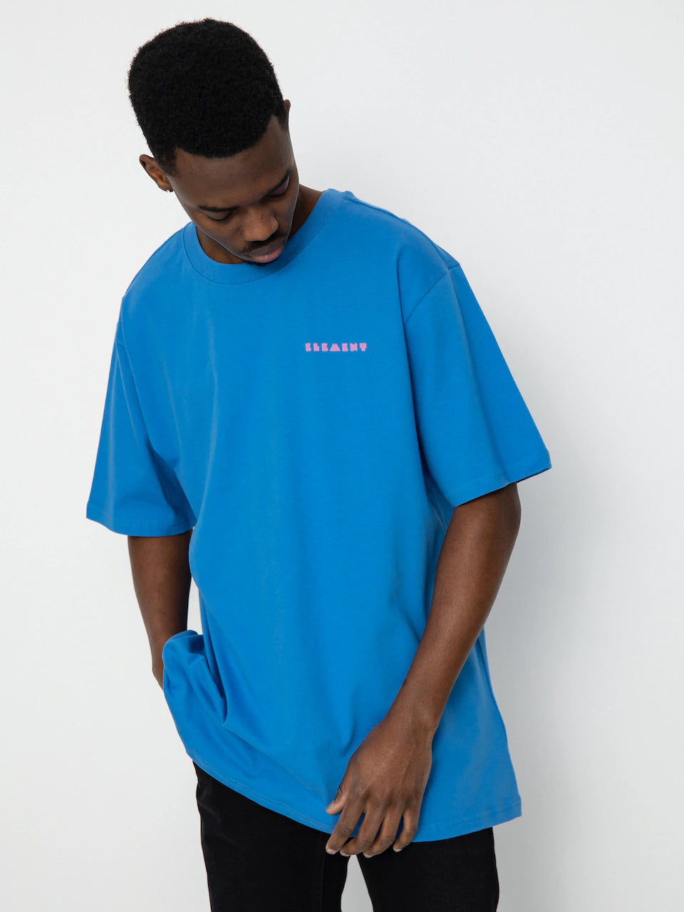 Element Cowboy Desert T-shirt in blue