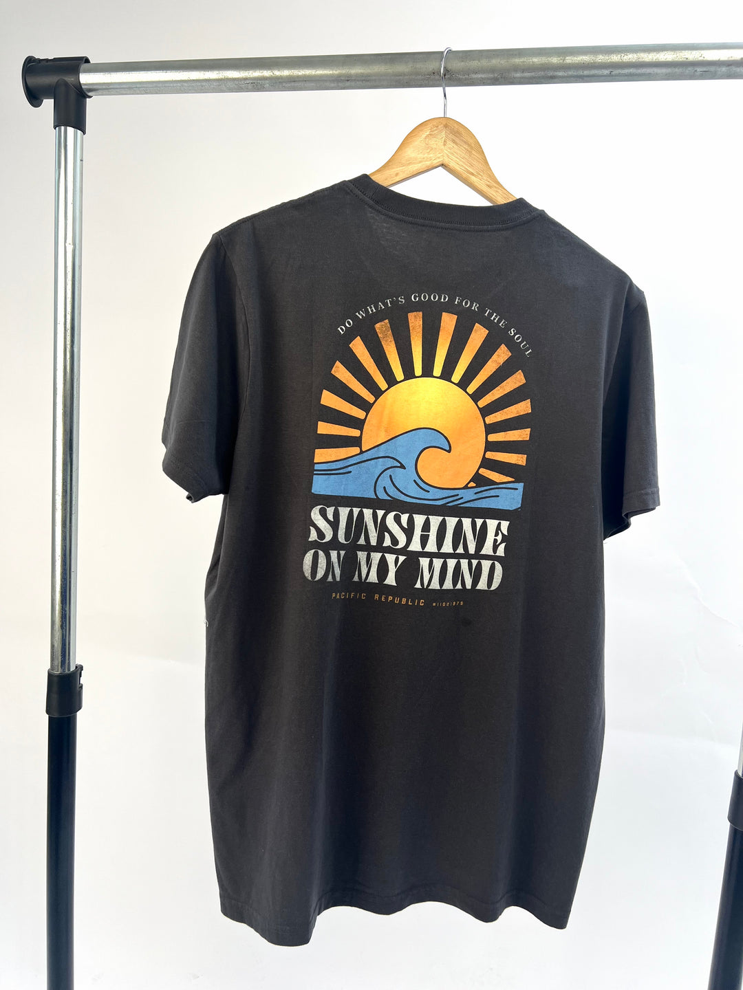 Fox sunshine backprint t-shirt