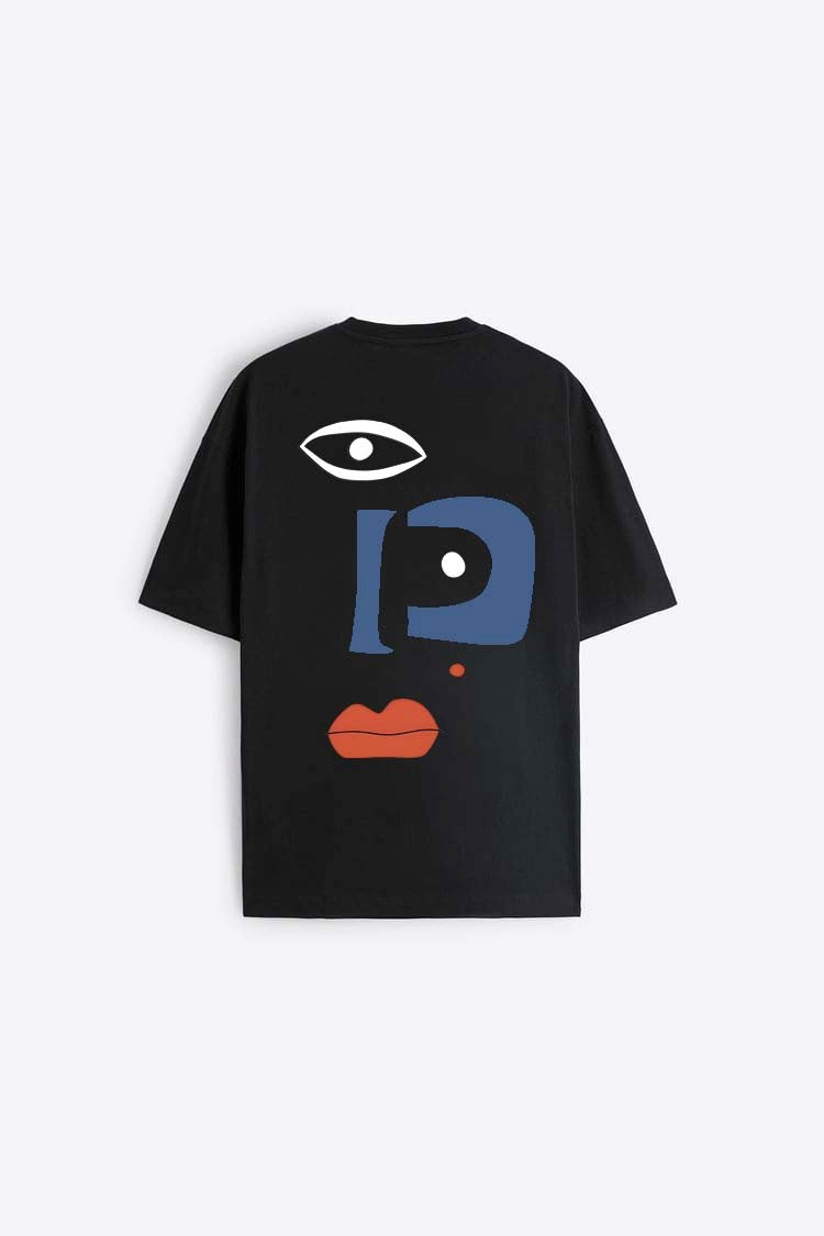 Garm Island Picasso t-shirt in black