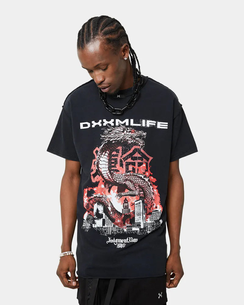 DXXMLIFE Logo L-2 F Judgement Day Vintage T-Shirt