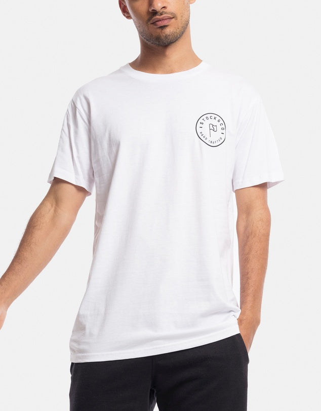 Stock & CO Cuba Backprint T-shirt in white