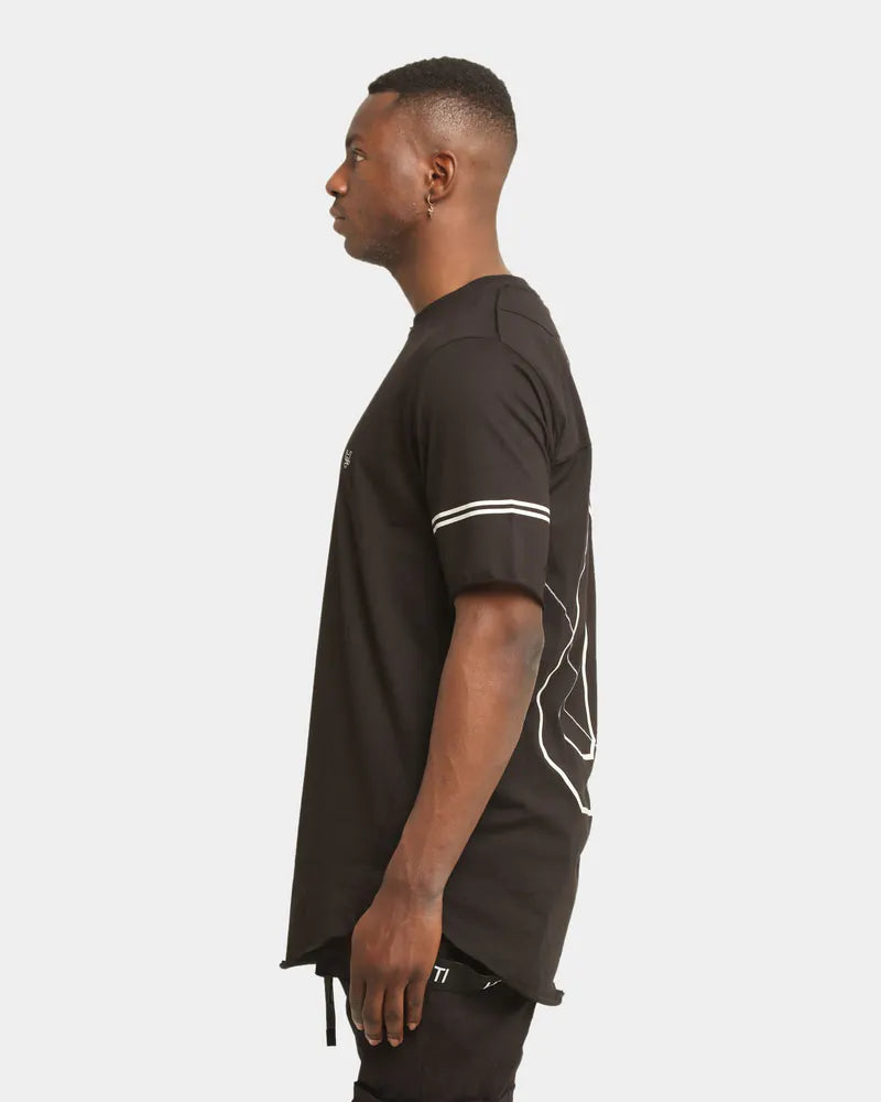 The Anti Order Symmetry T-shirt in black/grey