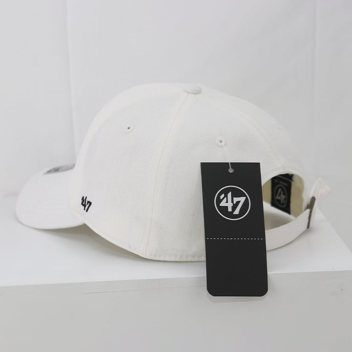 New York adjustable baseball cap in white