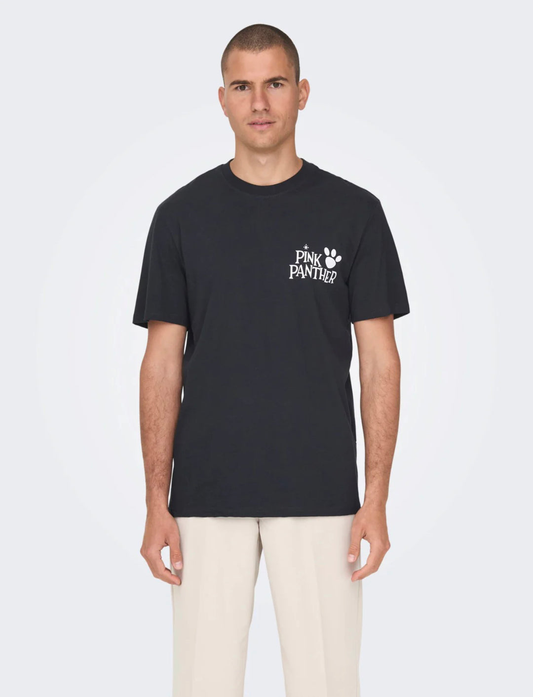 Only & Sons Pink Panther Backprint T-shirt