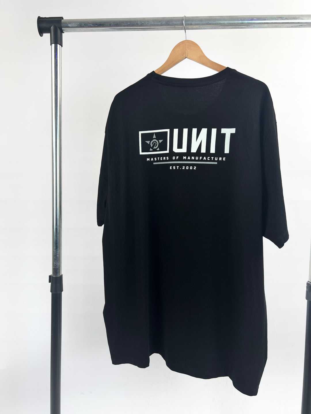 Unit Backprint T-shirt in black