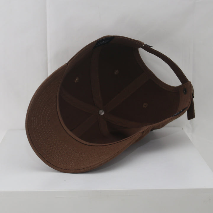 New York adjustable big logo baseball cap in brown