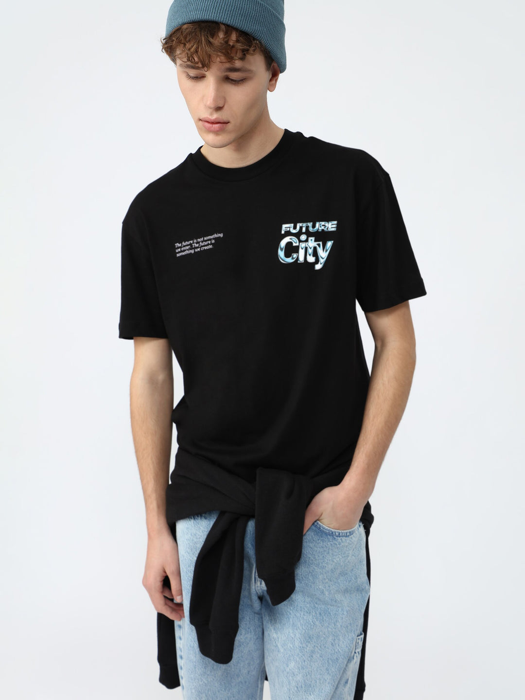 Lefties Man Future City Backprint T-shirt