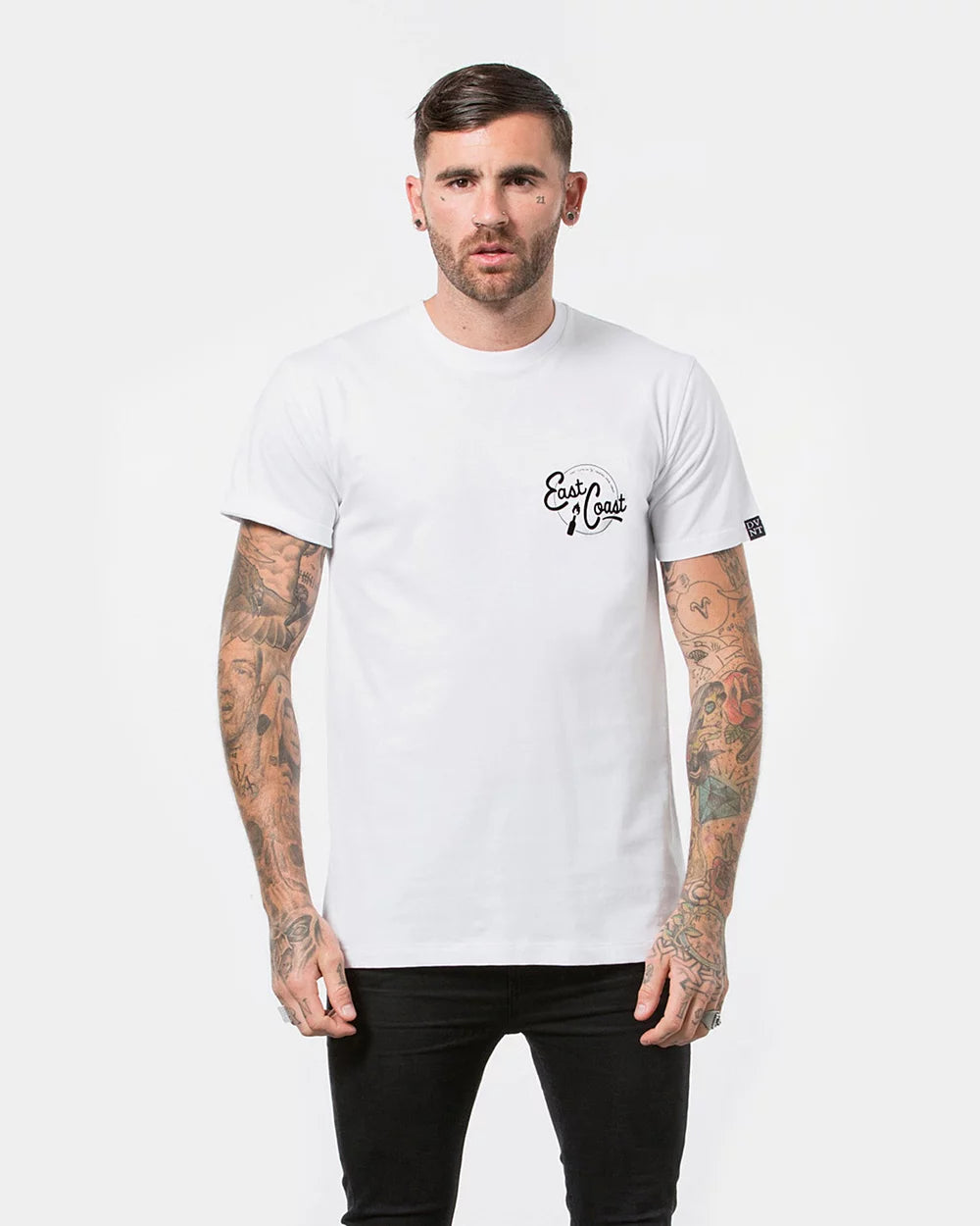 DVNT East Coast T-shirt in white