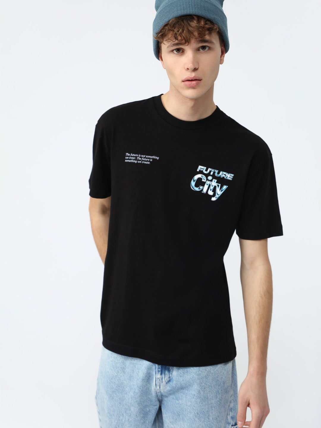 Lefties Man Future City Backprint T-shirt