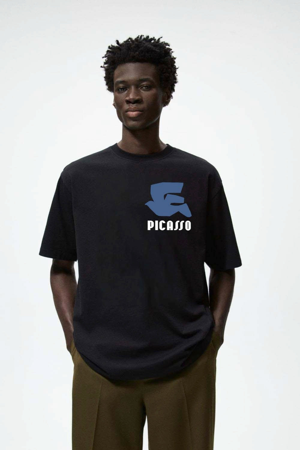 Garm Island Picasso t-shirt in black