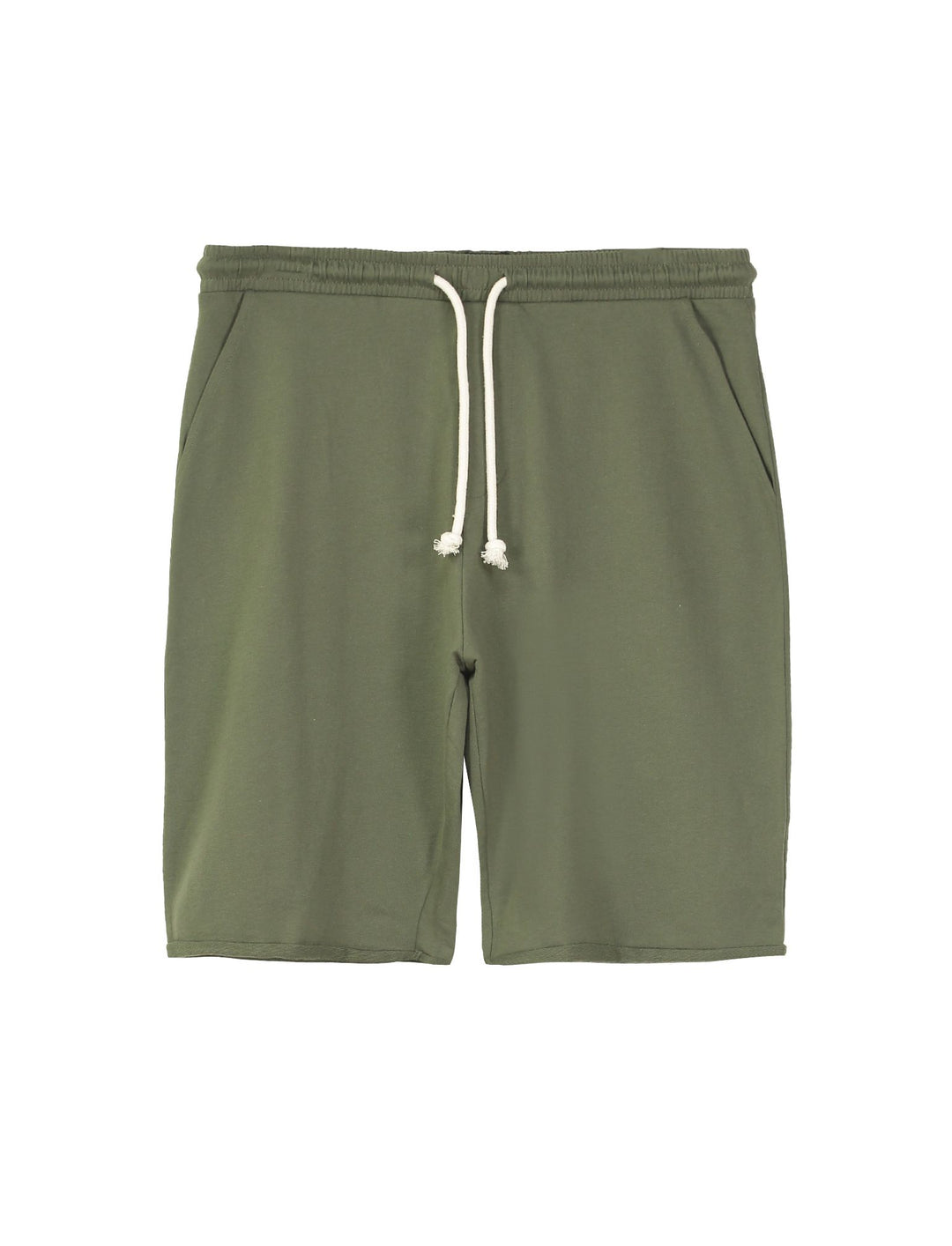 Piazza Italia Man Ruched Bermuda Short in Green