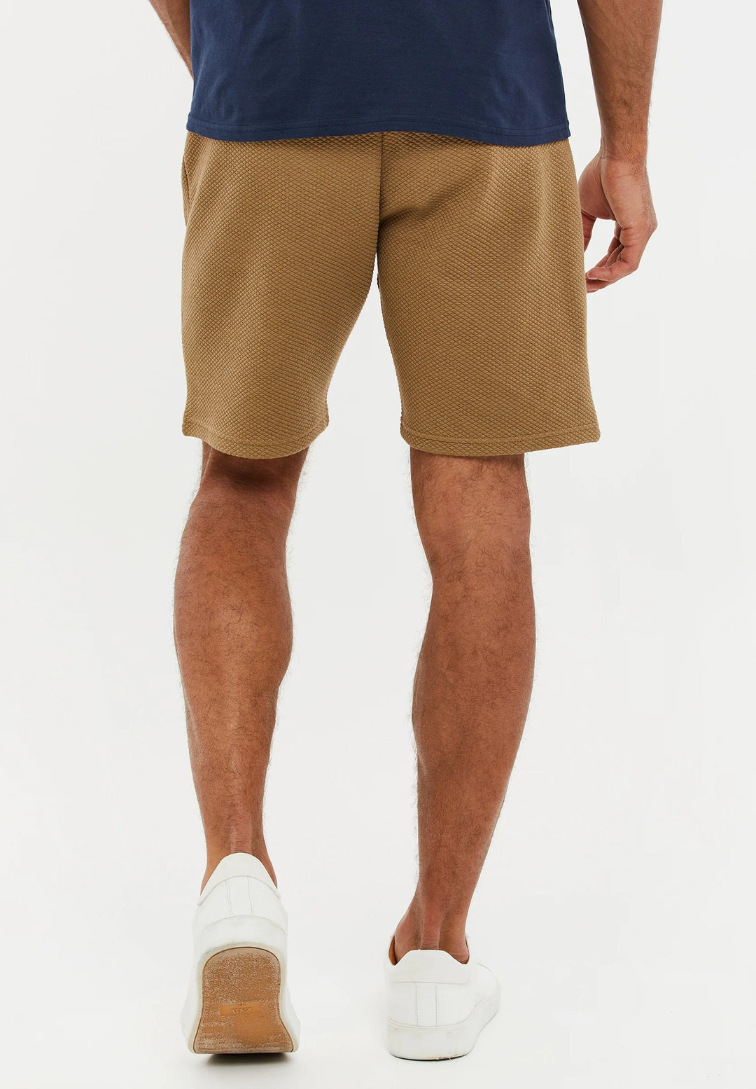 Threadbare Waffle THBFERGIE Shorts in stone