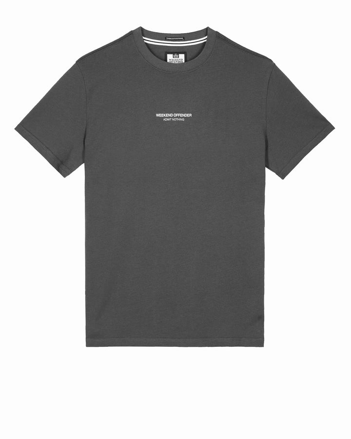 WEEKEND OFFENDER MILLERGROVE T-SHIRT IN GREY