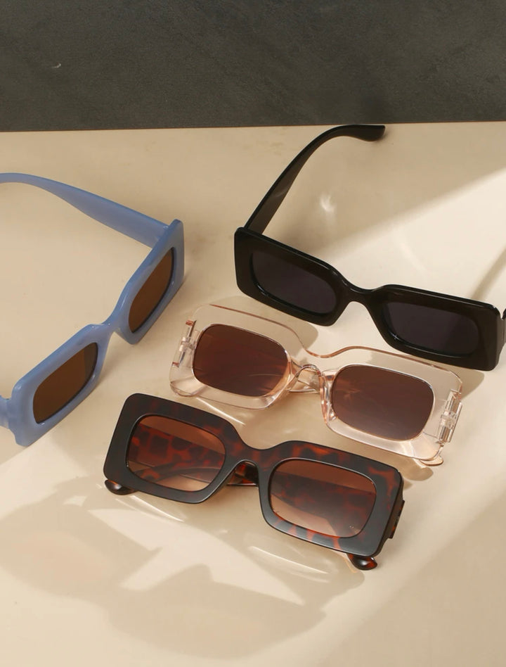 4 pcs multicolor sun glasses set
