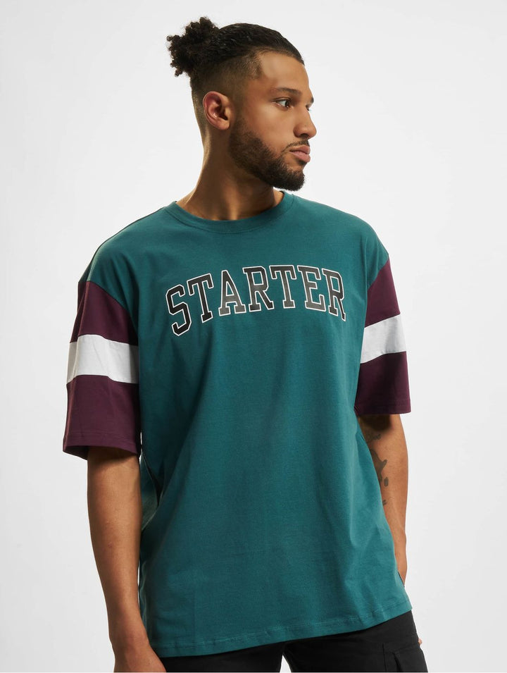 Starter Oversized T-Shirt Throwback in green