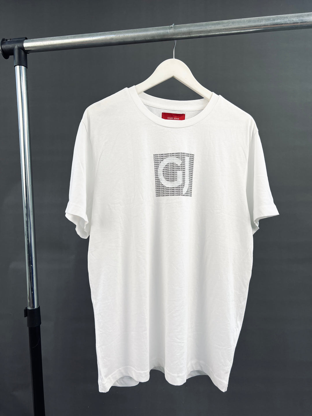 Gaudi Jeans print T-shirt in white