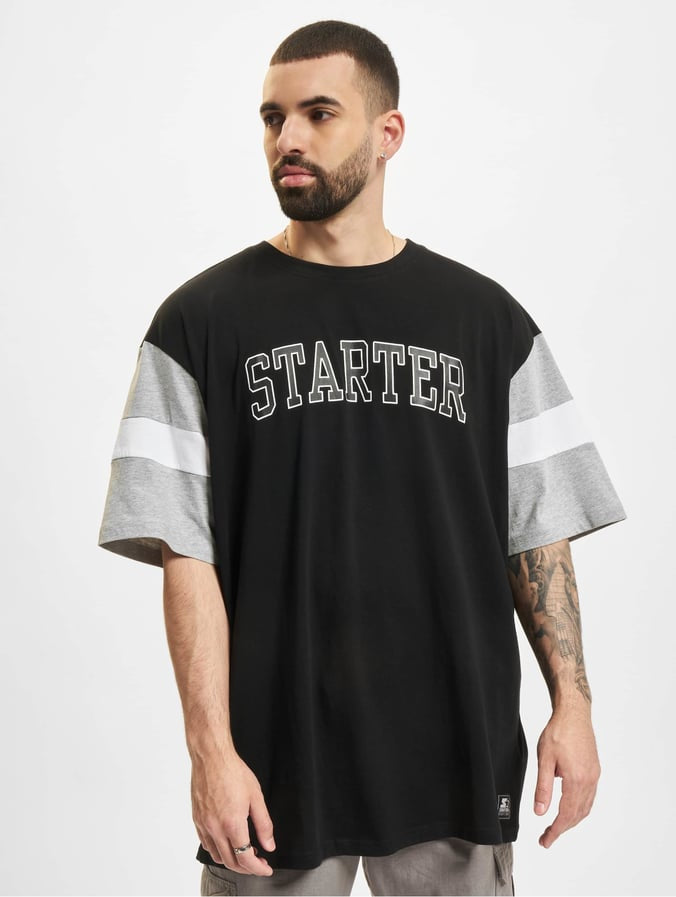 Starter Oversized T-Shirt Throwback in black