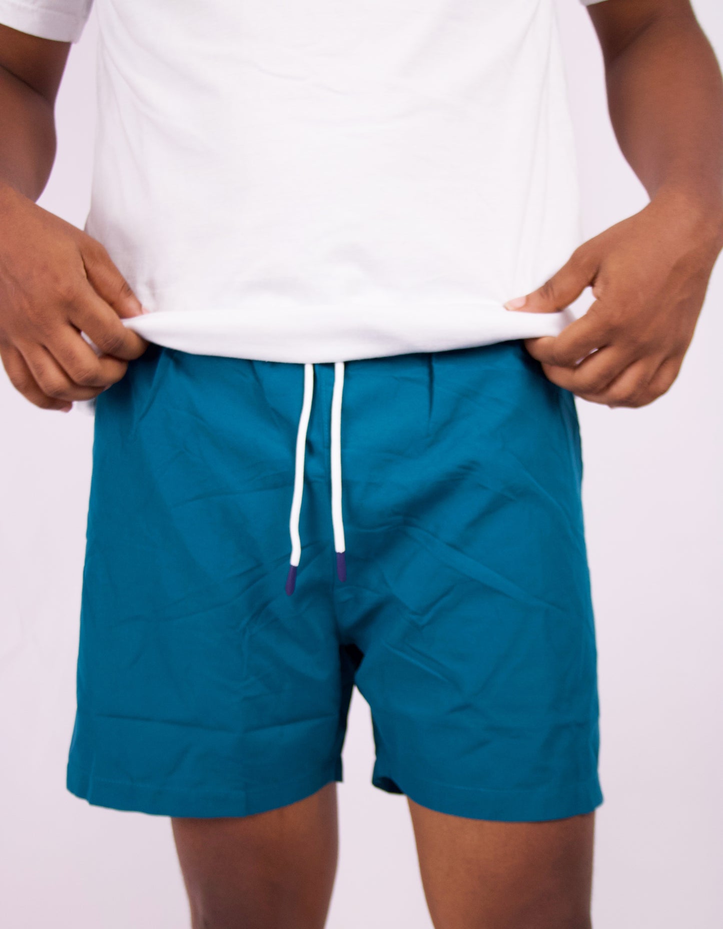Abound Tropical Swim Shorts in turquoise