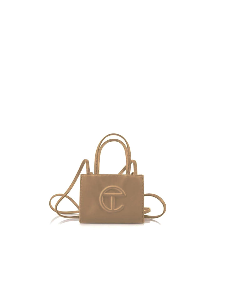 Telfar mini tote in brown