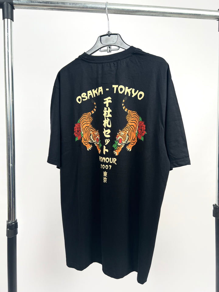 Difference of Opinion Osaka Tour Backprint T-shirt in black