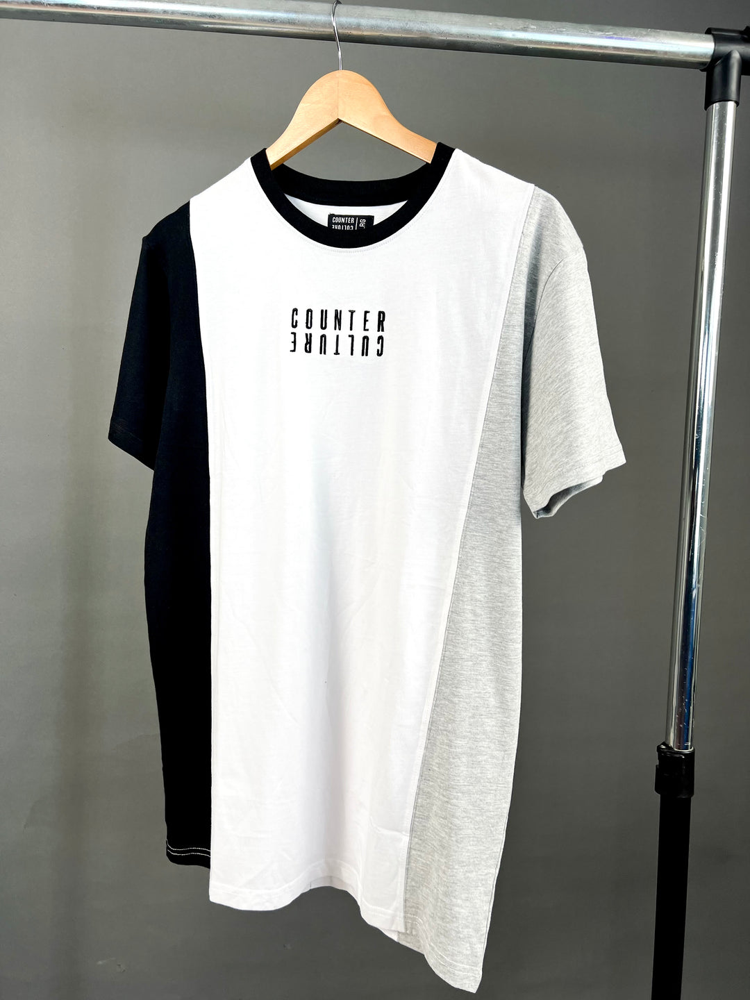 Counter culture color block t-shirt