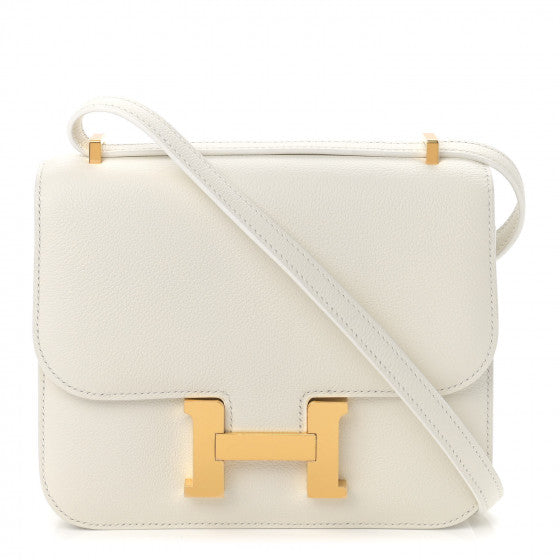 Constance 24 shoulder bag in white