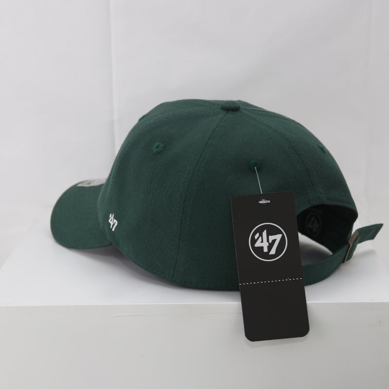 New York adjustable big logo baseball cap in green – Garmisland