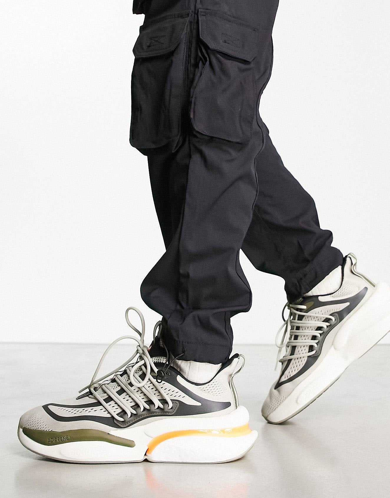 Adidas Sportwear Alphaboost V1 trainers in grey