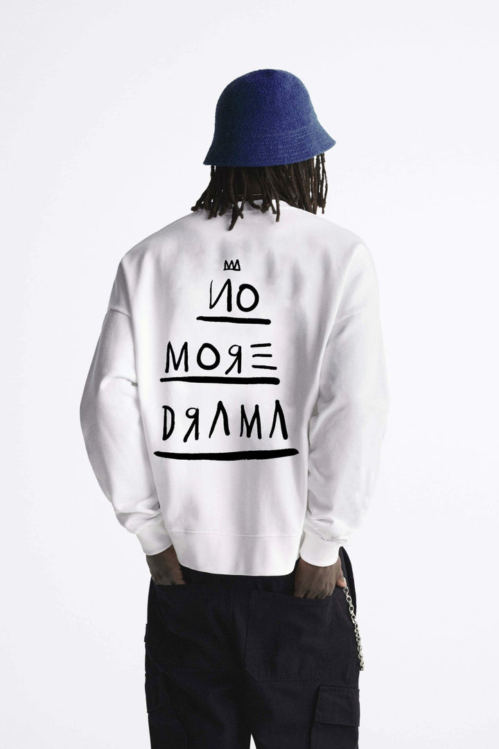 Garm Island Basquiat Sweatshirt in white