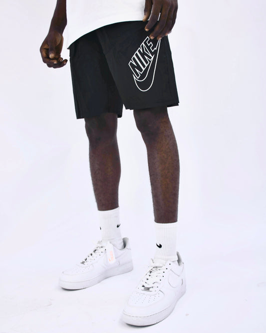 Nike Big Logo sport shorts in black