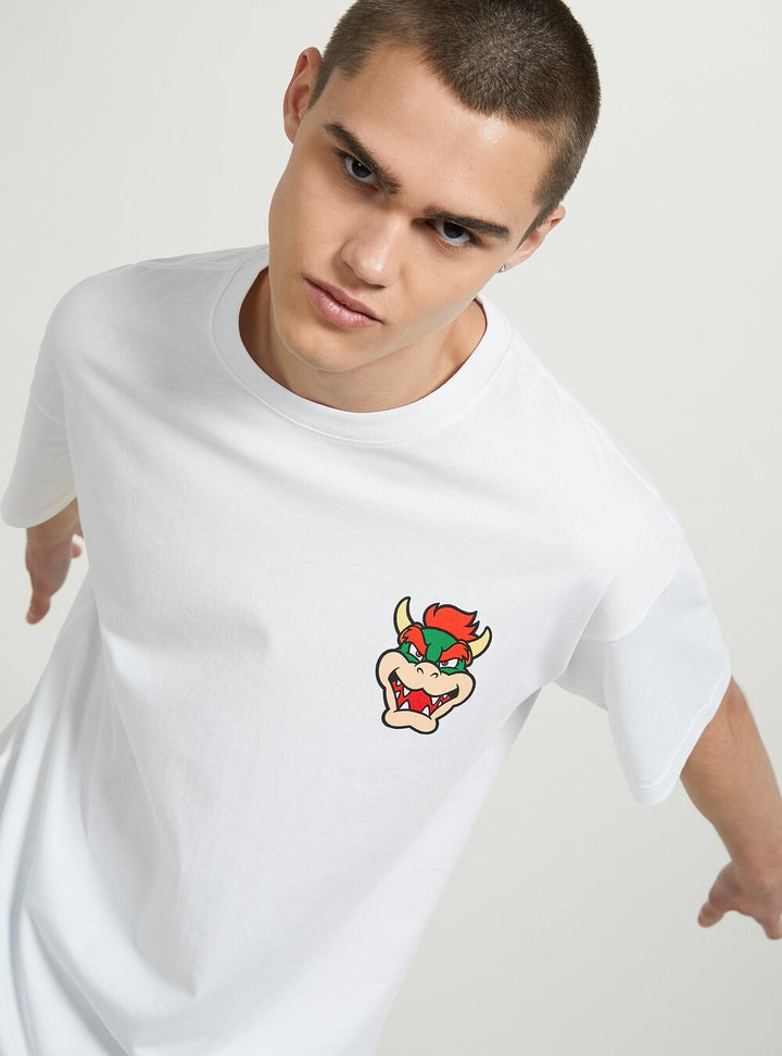 Super Mario / Alcott oversized T-shirt in white